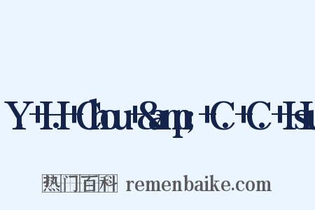 Y.+H.+Chou+&amp;+C.+C.+Hsu是什么意思的图片